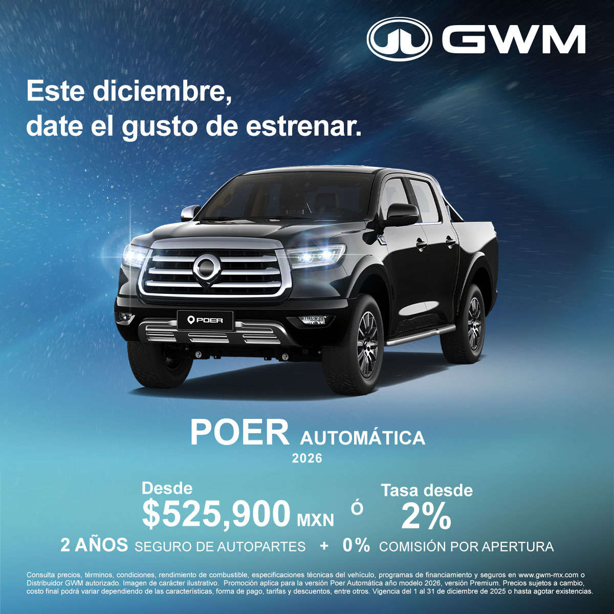 promociones GWM