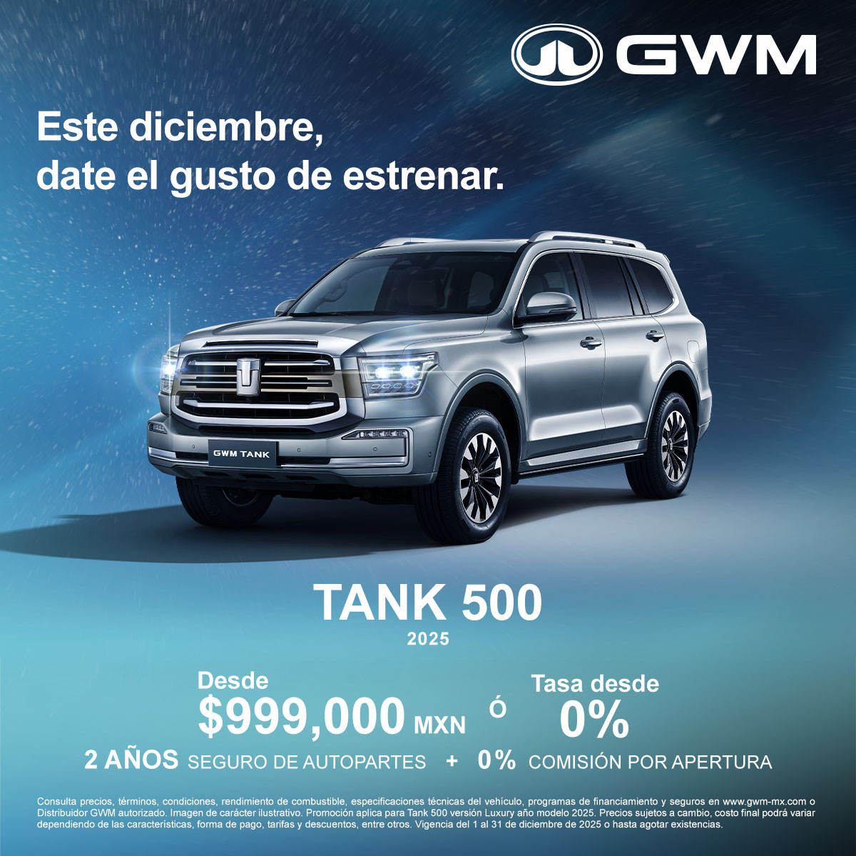 promociones GWM