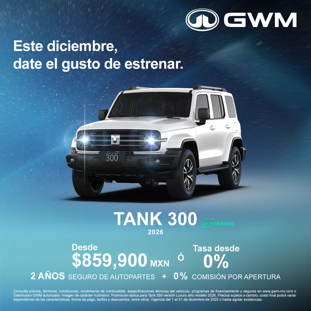 promociones GWM