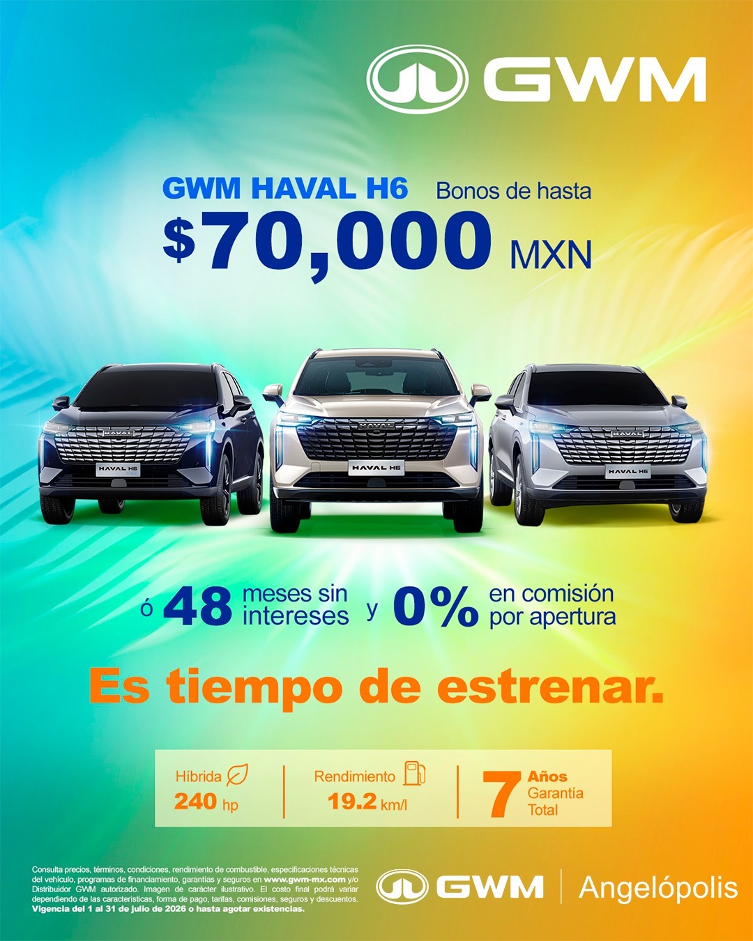 promociones GWM