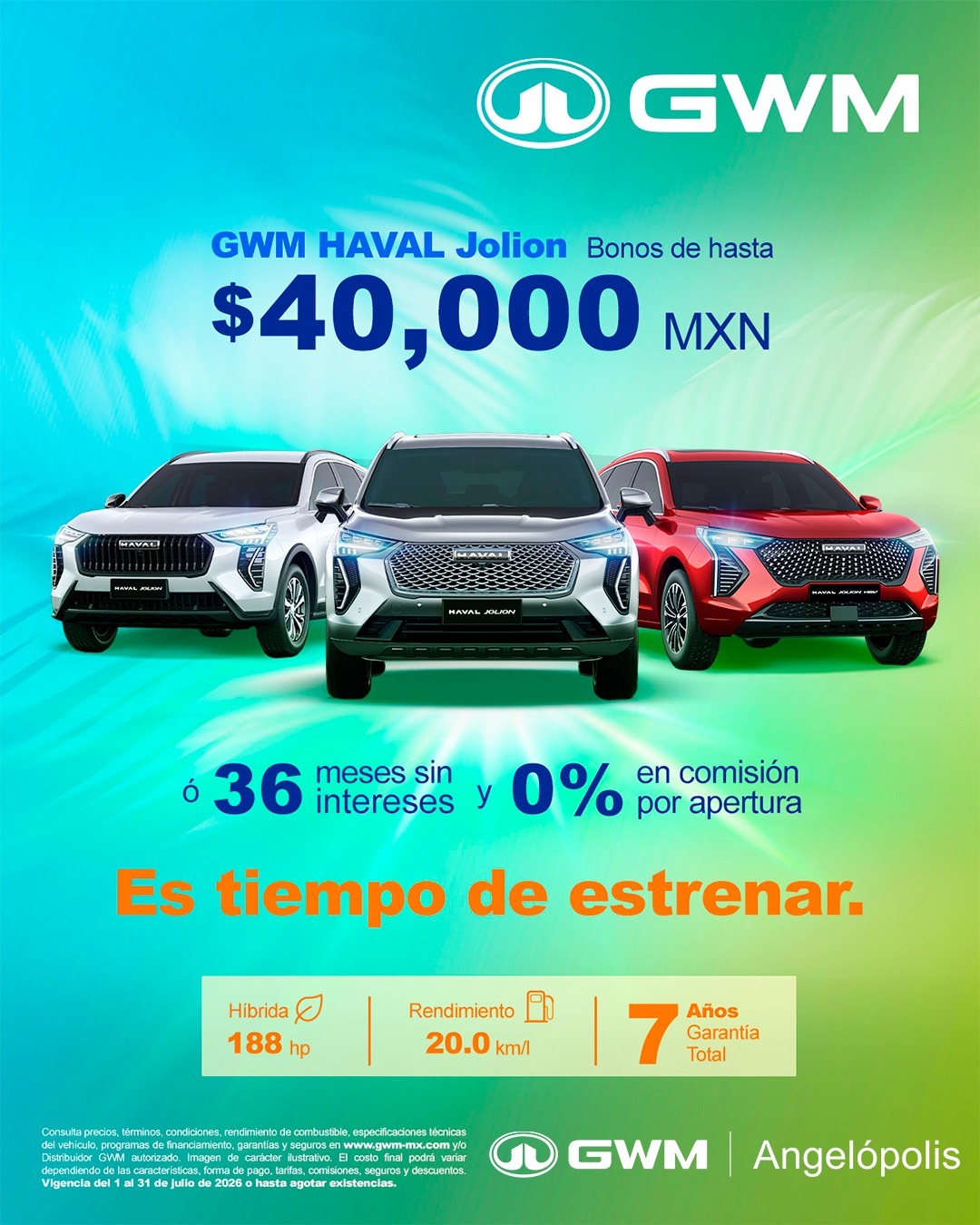 promociones GWM