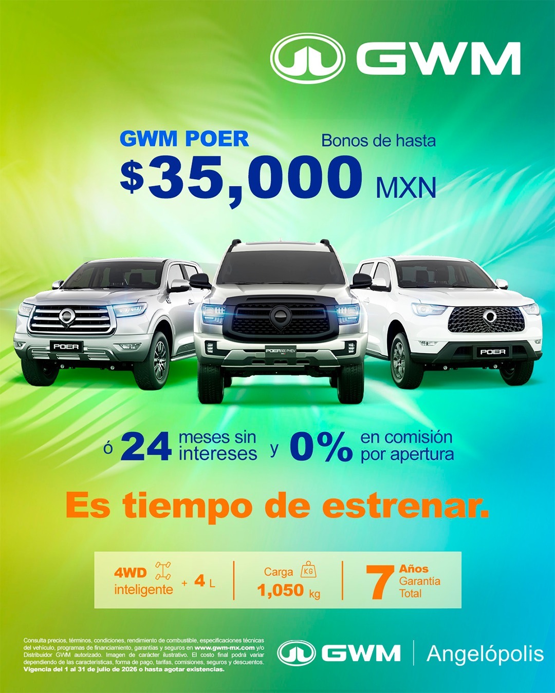 promociones GWM