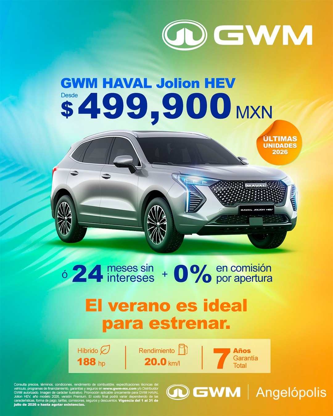 promociones GWM
