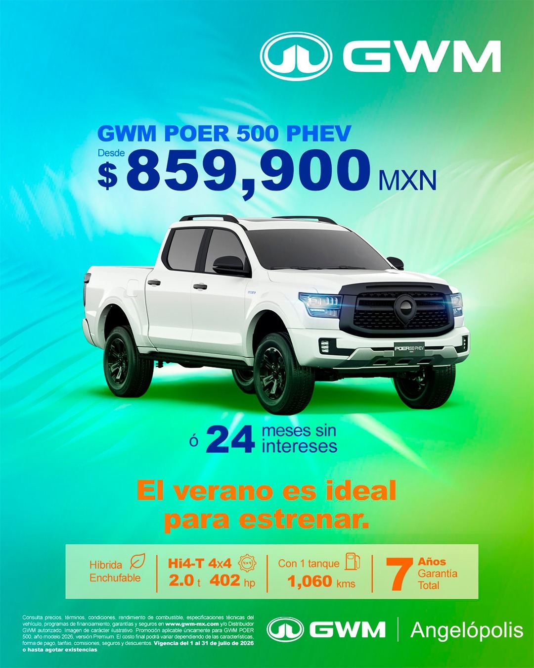 promociones GWM