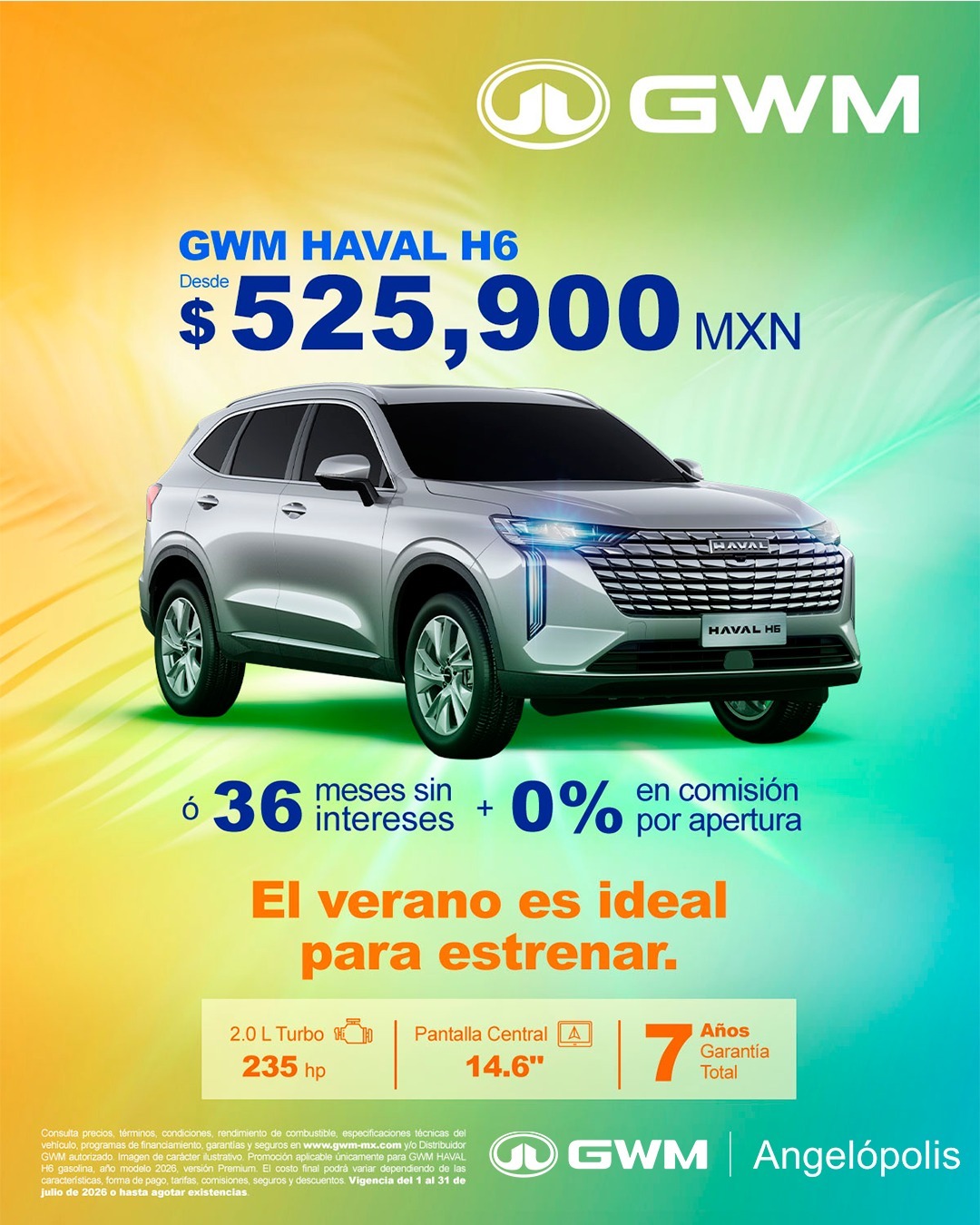promociones GWM