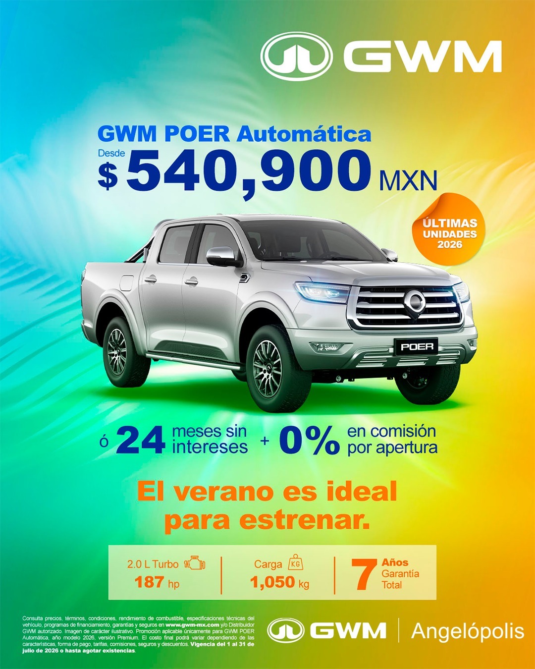 promociones GWM