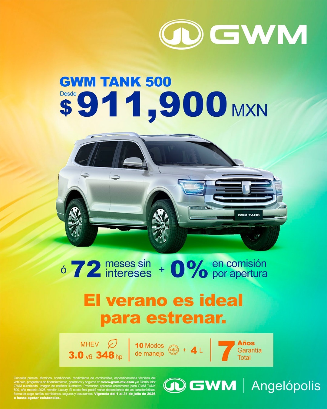 promociones GWM