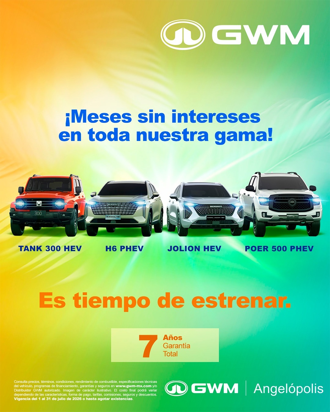 promociones GWM