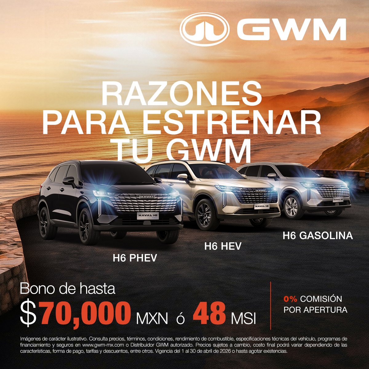 promociones GWM